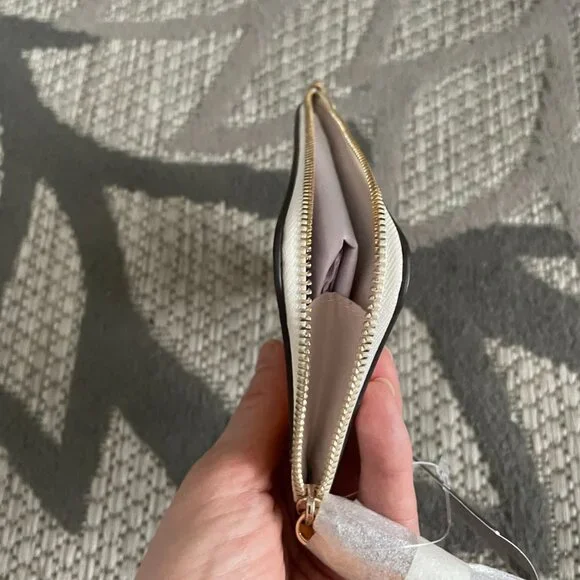 NWT: Kate Spade Lucy Bicolor Small L Zip Wristlet - Picture 5 of 5